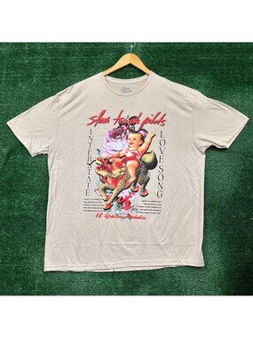 Stone Temple Pilots Purple Interstate Love Song Rock Band T-Shirt Size 2XL